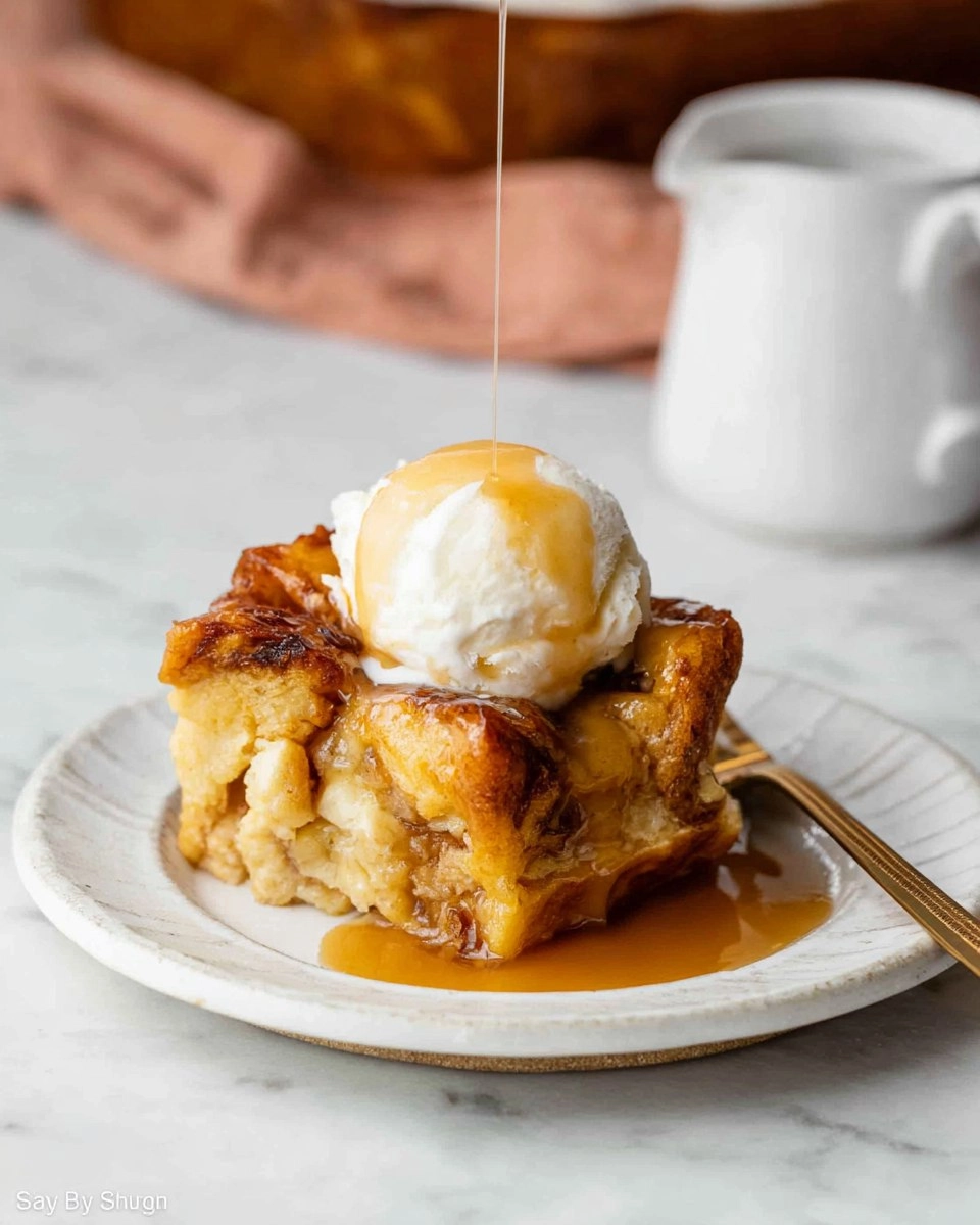 Bread-Pudding-with-Butter-Rum-Sauce-Recipe