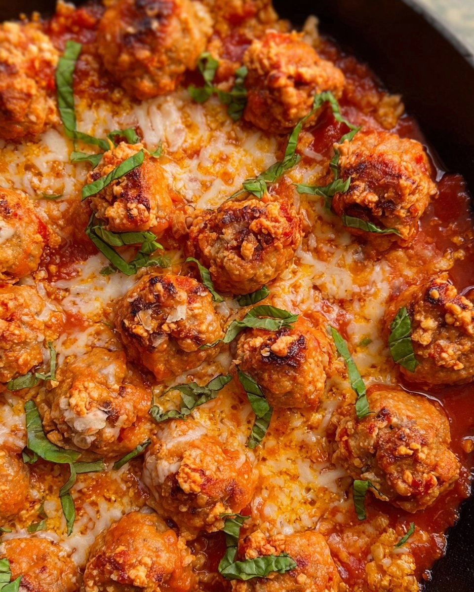 Chicken Parmesan Meatballs