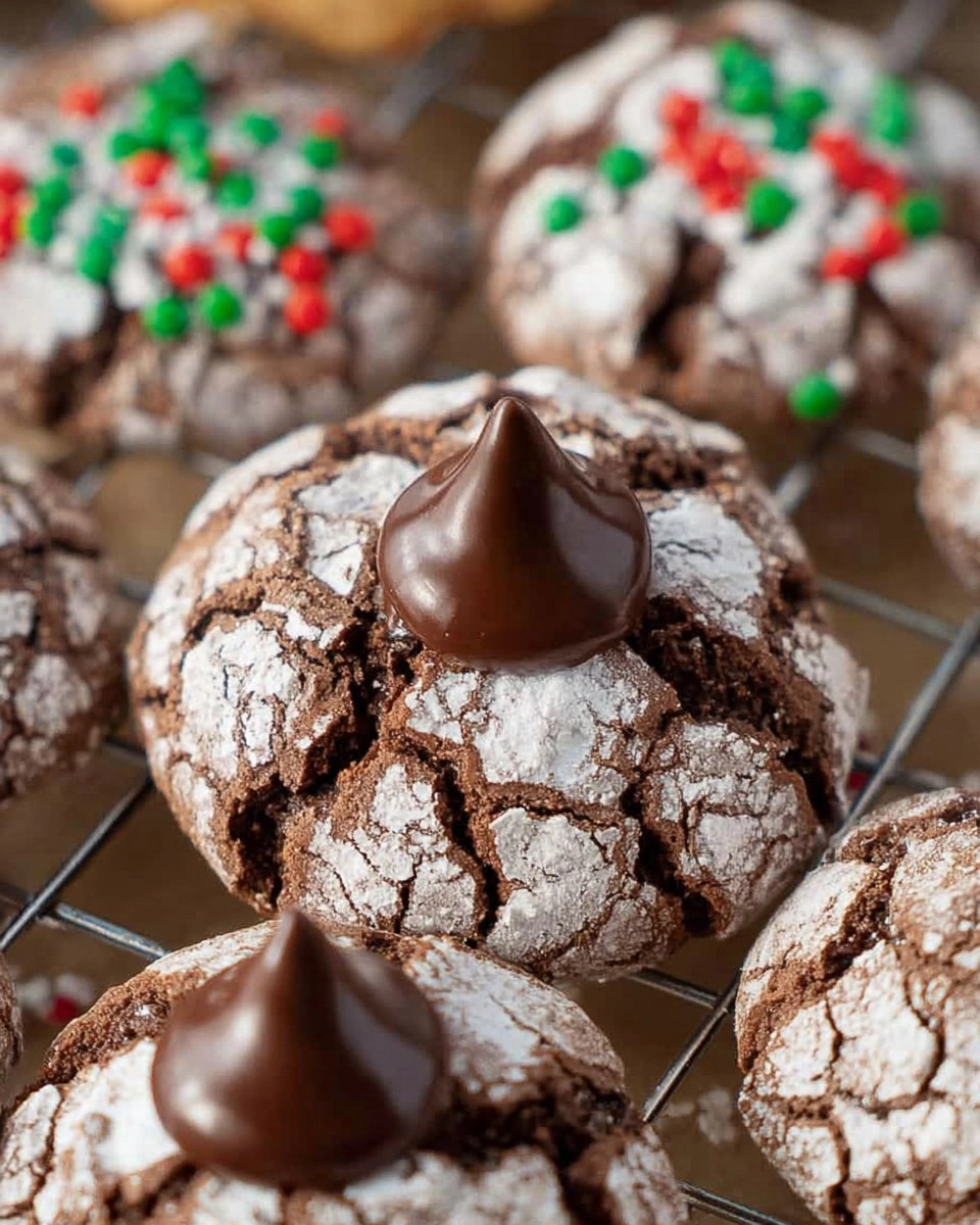 Chocolate Crinkle Blossom Cookies 70 Chocolate Crinkle Blossom Cookies