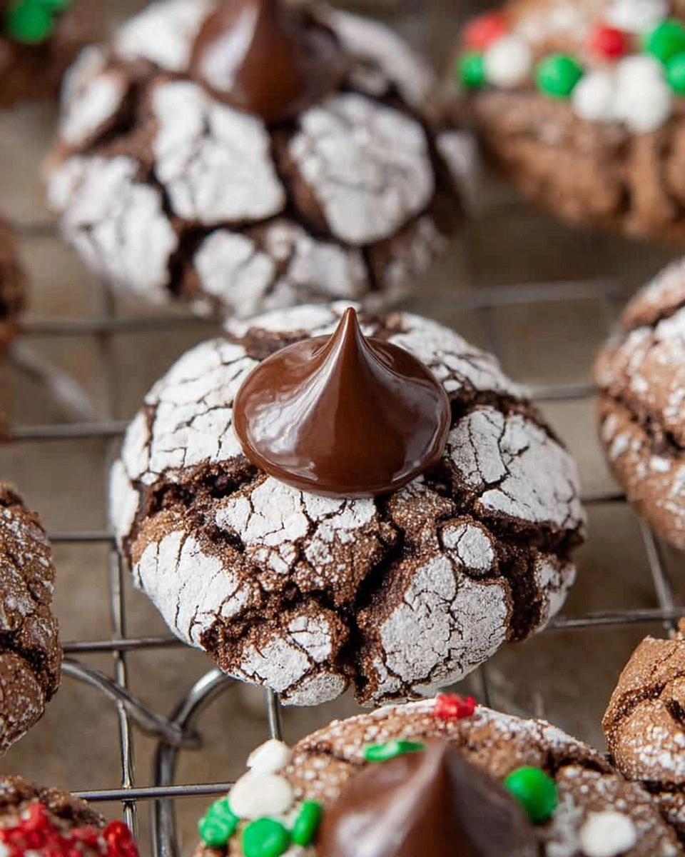 Chocolate Crinkle Blossom Cookies 72 Chocolate Crinkle Blossom Cookies