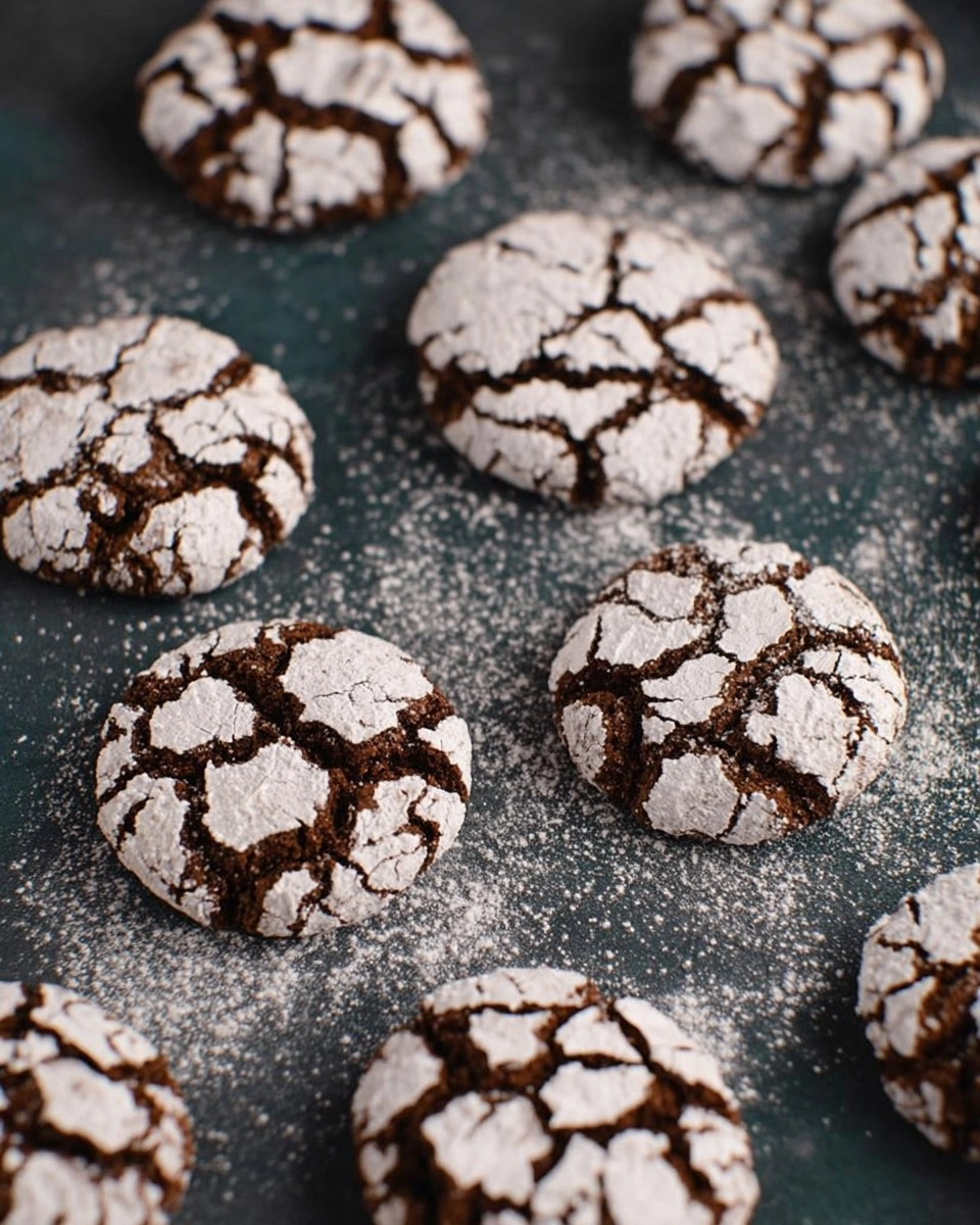 Chocolate Crinkle Cookies 102 Chocolate Crinkle Cookies