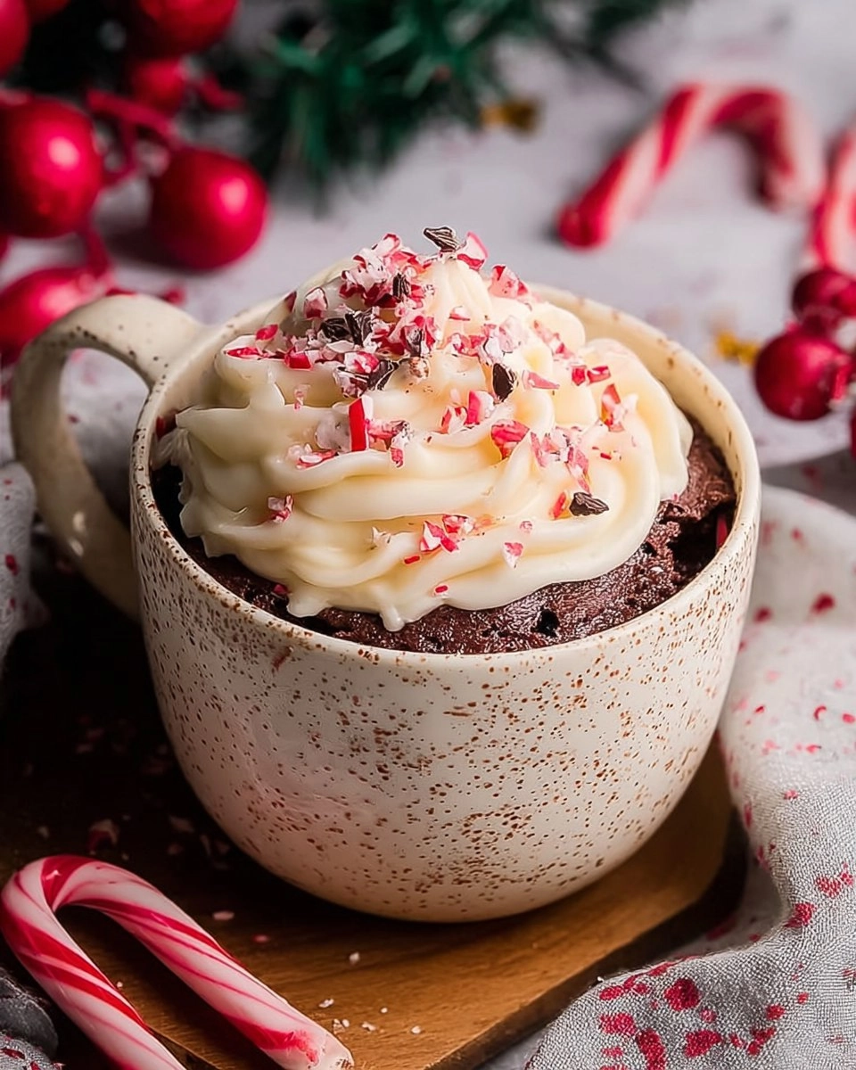 Christmas Mug Cake
