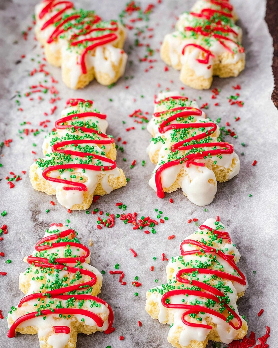 Copycat Little Debbie Christmas Tree Cakes