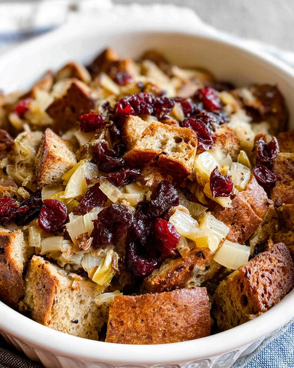 Cranberry Apple Walnut Stuffing