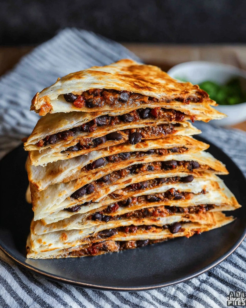 Crispy Black Bean Quesadillas 66 Crispy Black Bean Quesadillas