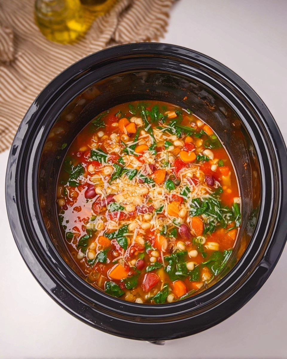 Crockpot Minestrone Soup