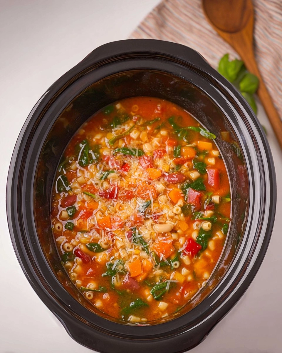 Crockpot Minestrone Soup