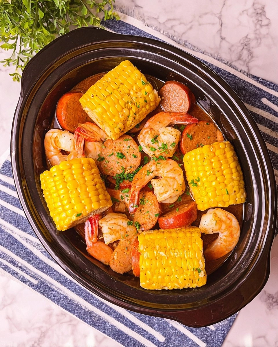 Crockpot Shrimp Boil