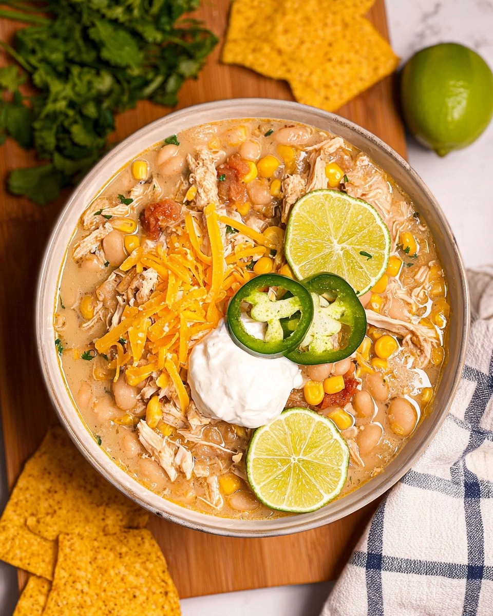 Crockpot White Chicken Chili