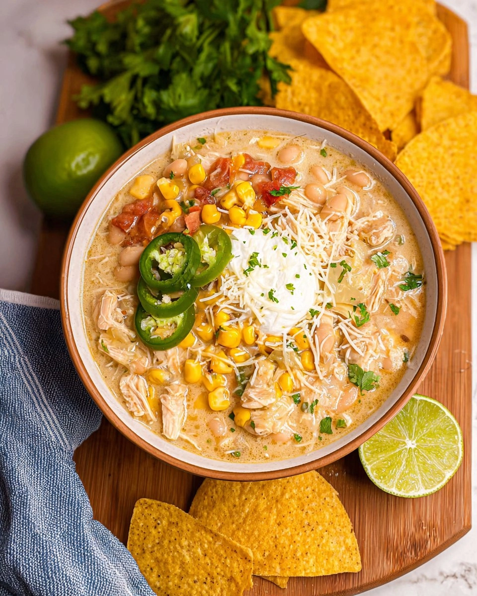 Crockpot White Chicken Chili