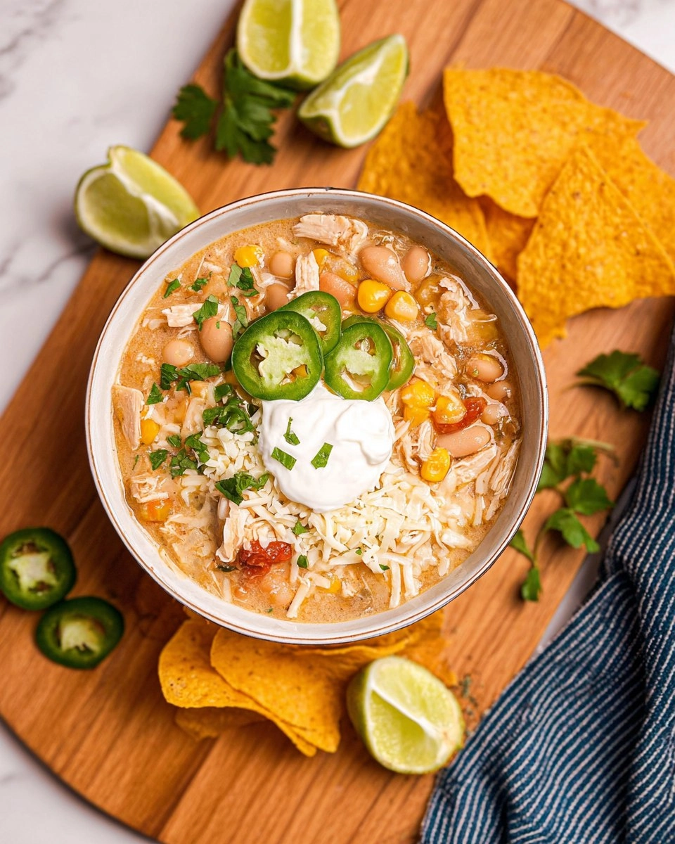 Crockpot White Chicken Chili