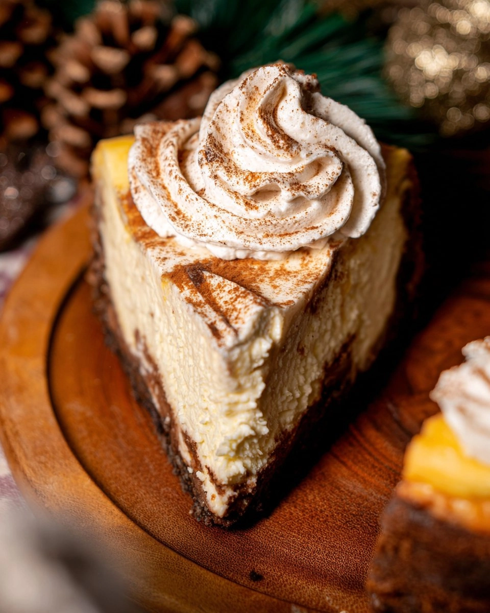 Eggnog Cheesecake 141 Eggnog Cheesecake
