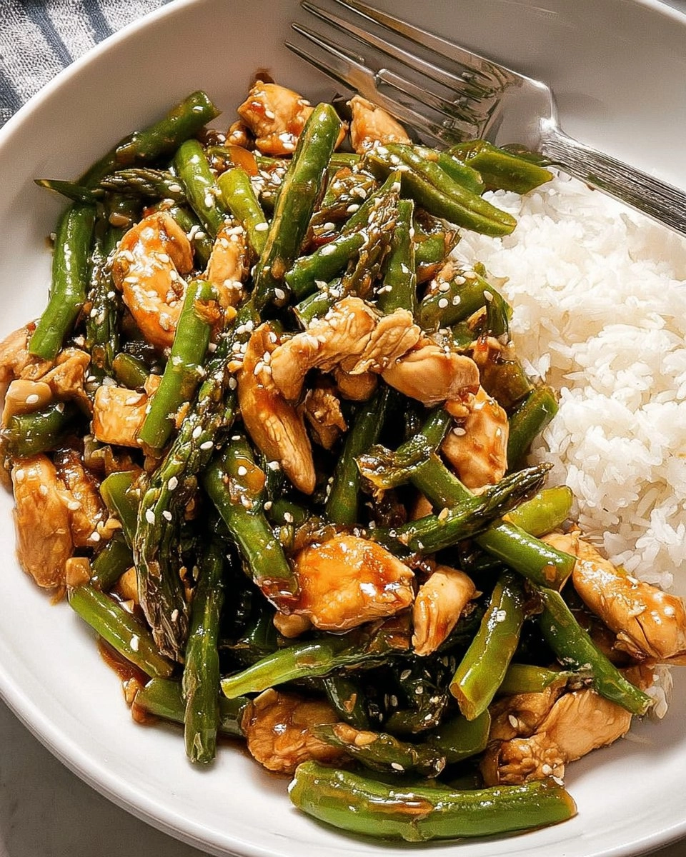 Green Bean Chicken Stir Fry