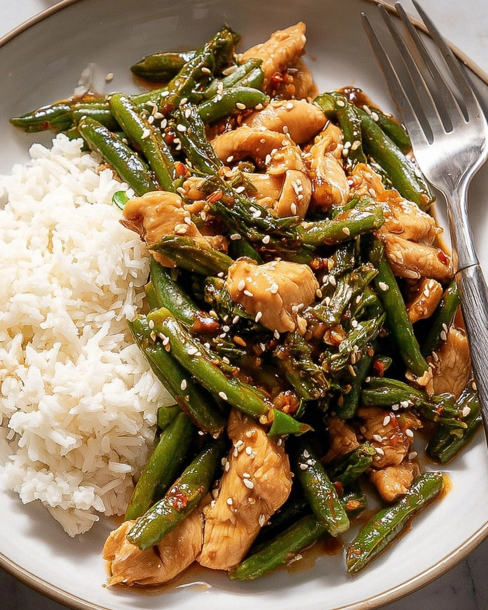 Green Bean Chicken Stir Fry