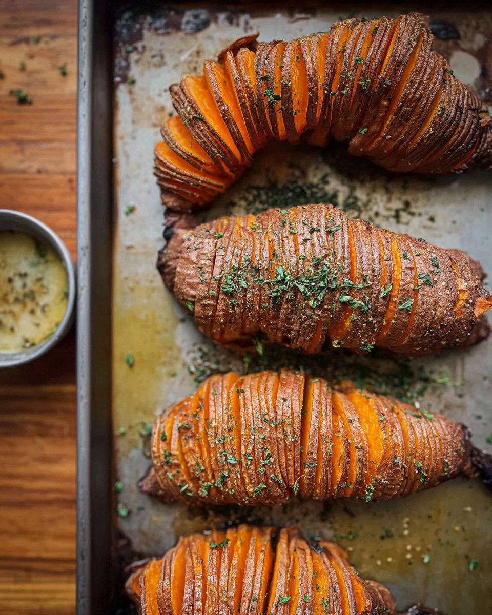Hasselback Sweet Potatoes