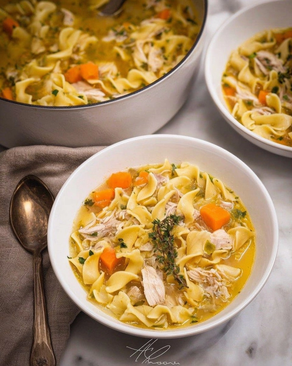 Homemade Turkey Noodle Soup