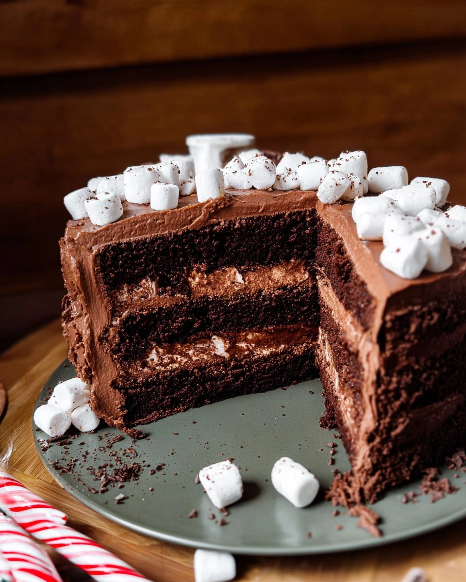 Hot Cocoa Cake