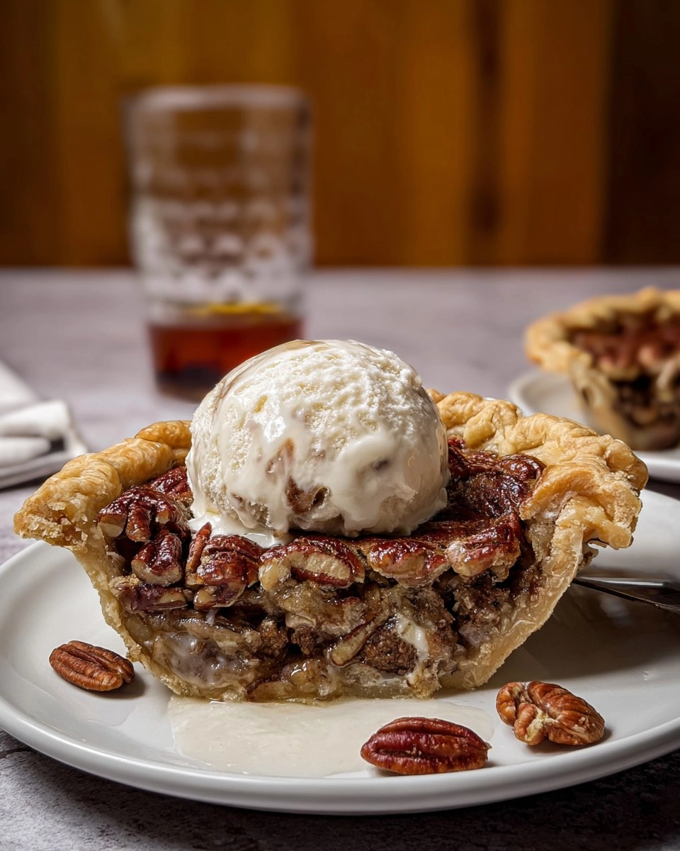 Maple Bourbon Pecan Pie