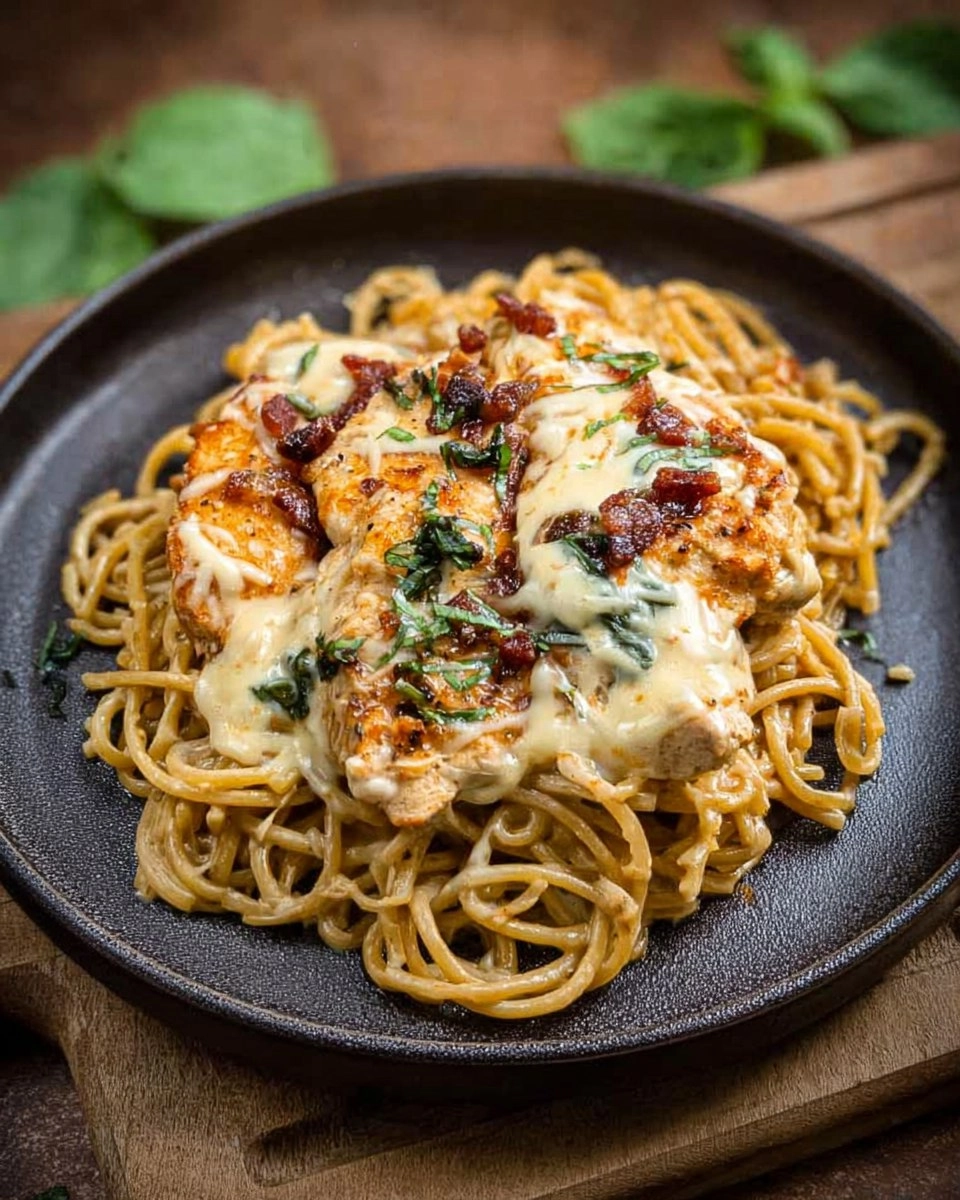 Monterey Chicken Spaghetti