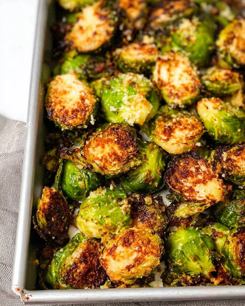 Parmesan Roasted Brussels Sprouts