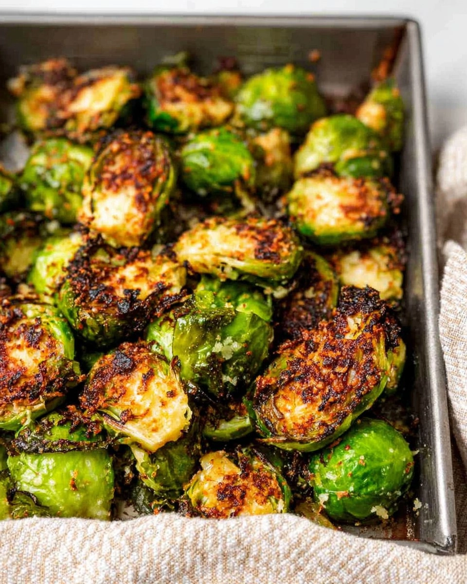Parmesan Roasted Brussels Sprouts