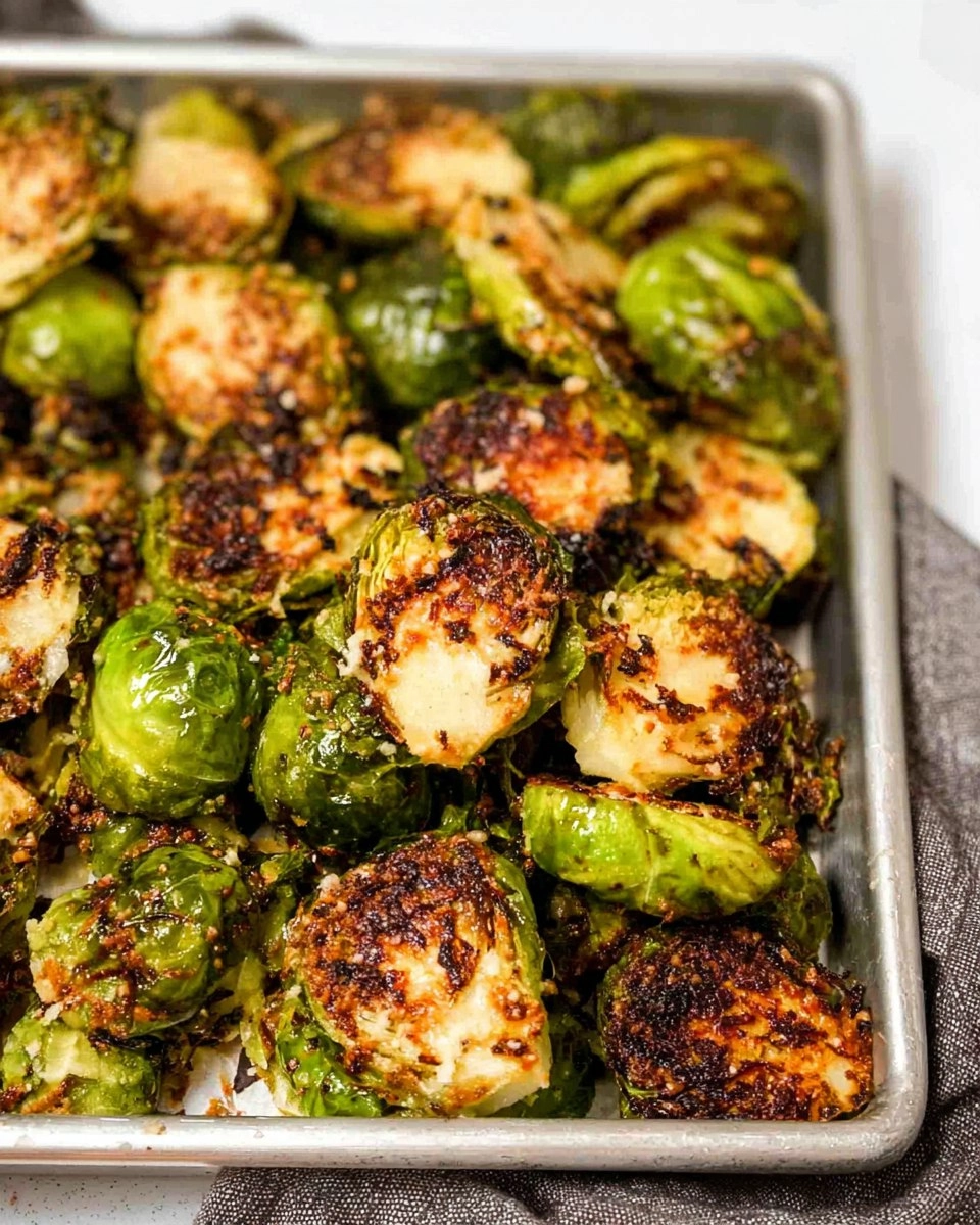 Parmesan Roasted Brussels Sprouts