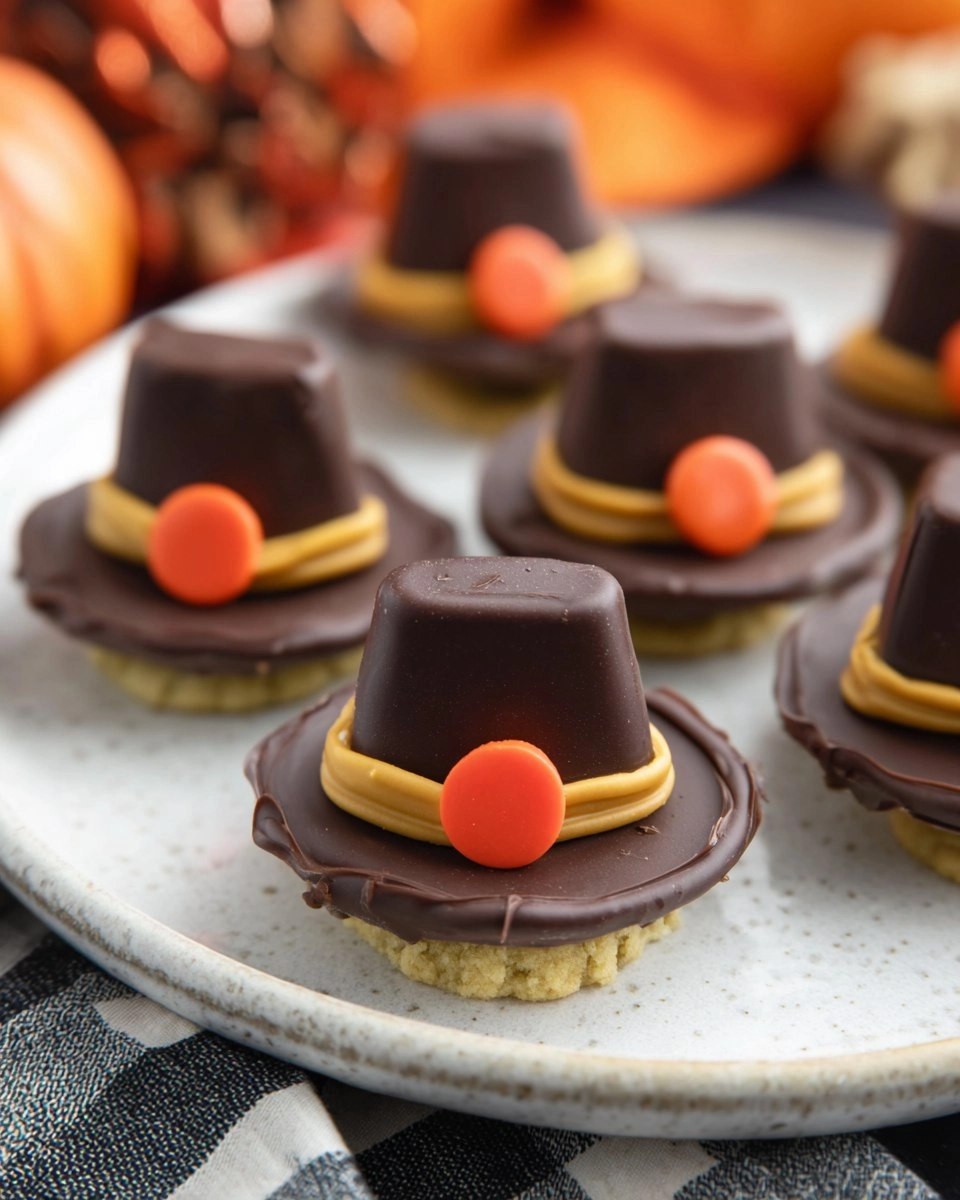 Pilgrim Hat Cookies