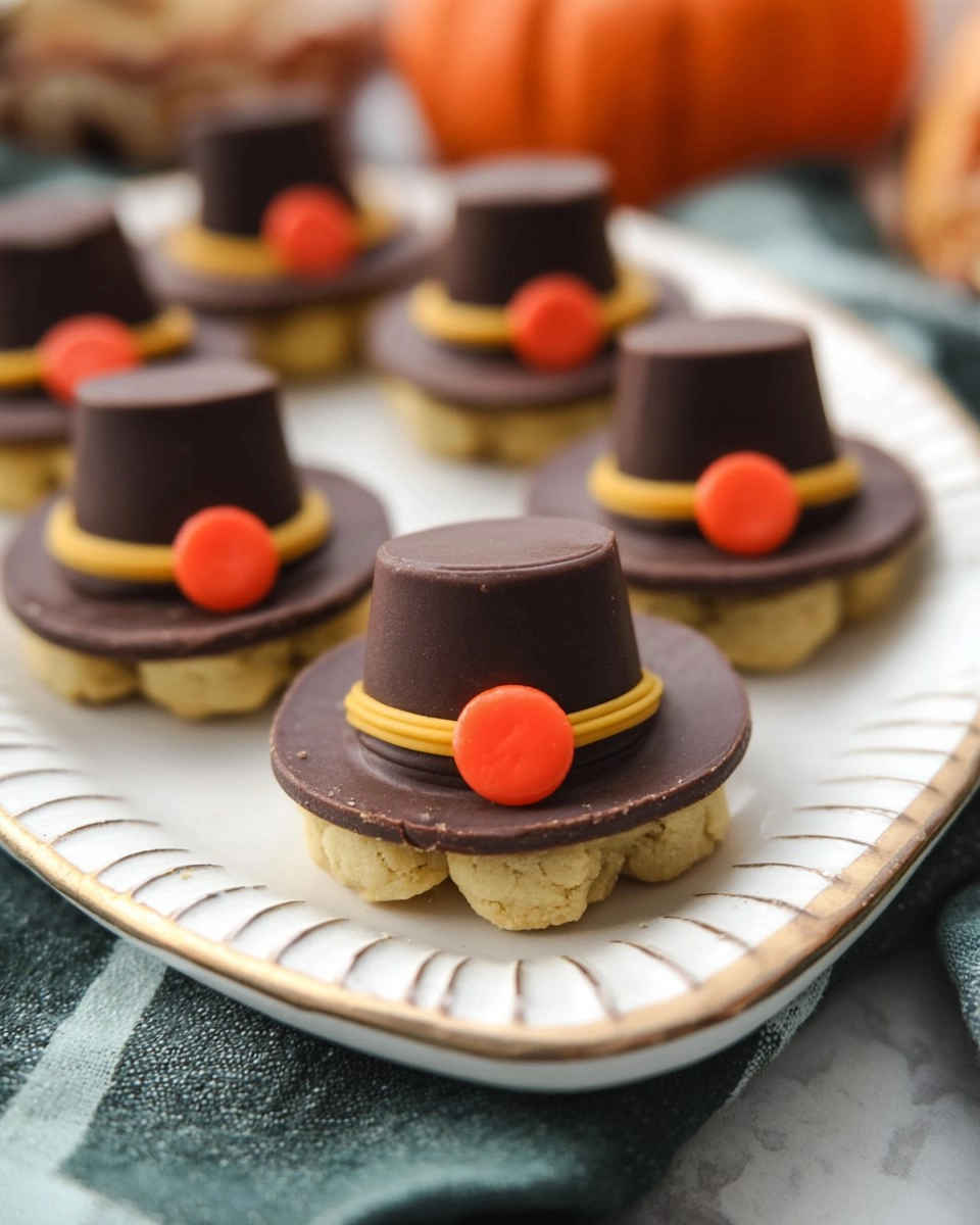 Pilgrim Hat Cookies