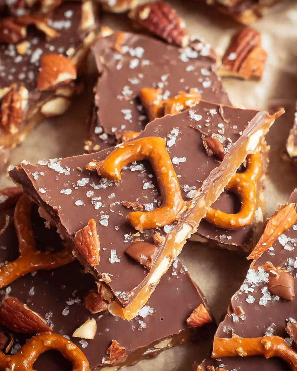 Pretzel Toffee