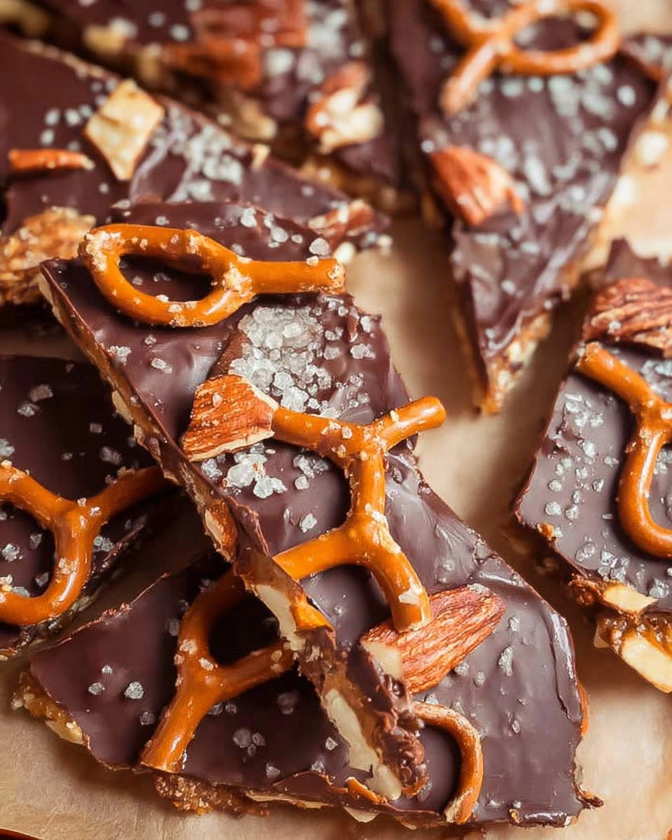 Pretzel Toffee