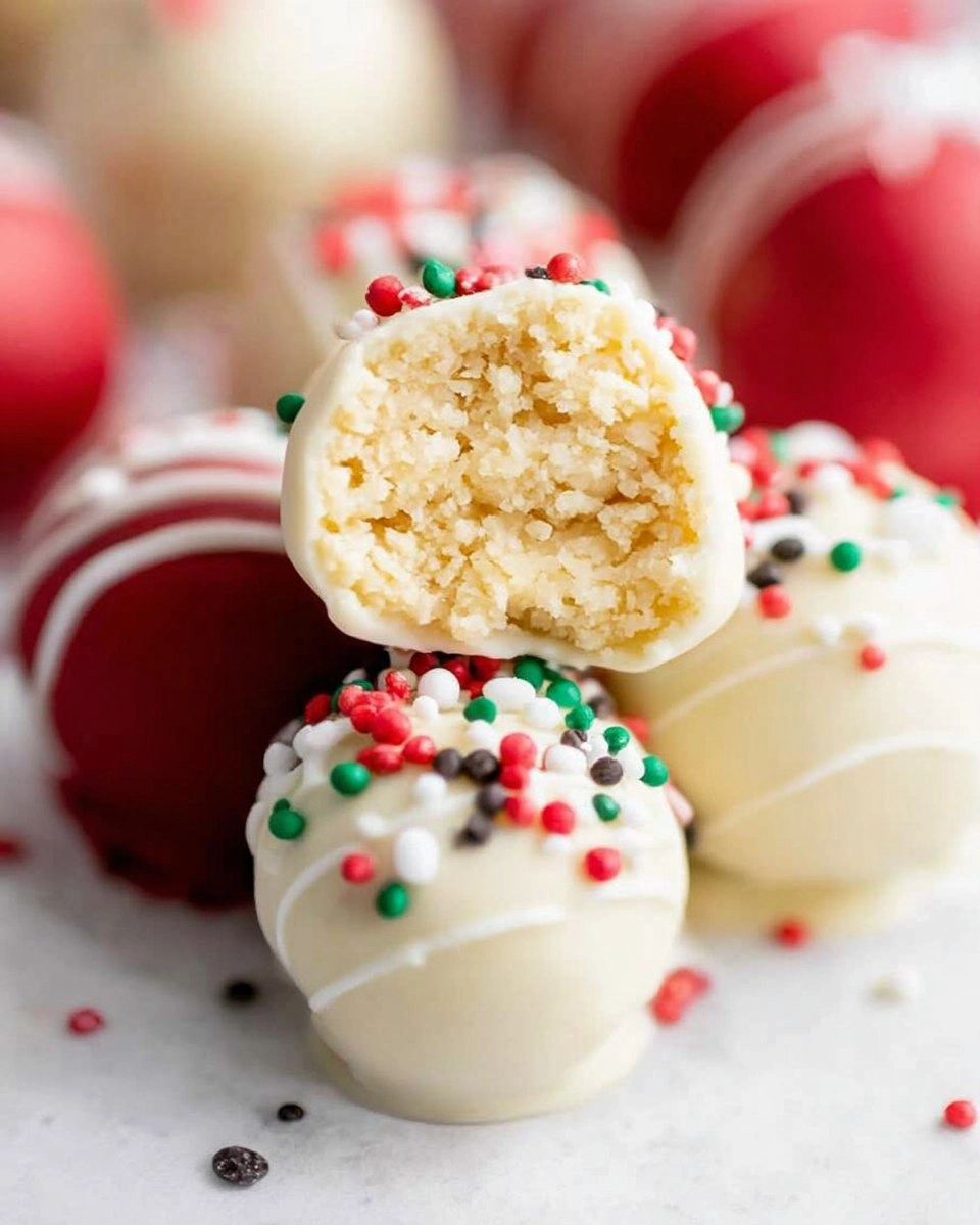 Sugar Cookie Truffles