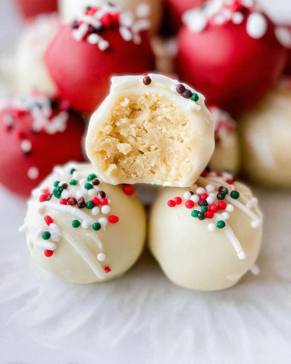 Sugar Cookie Truffles
