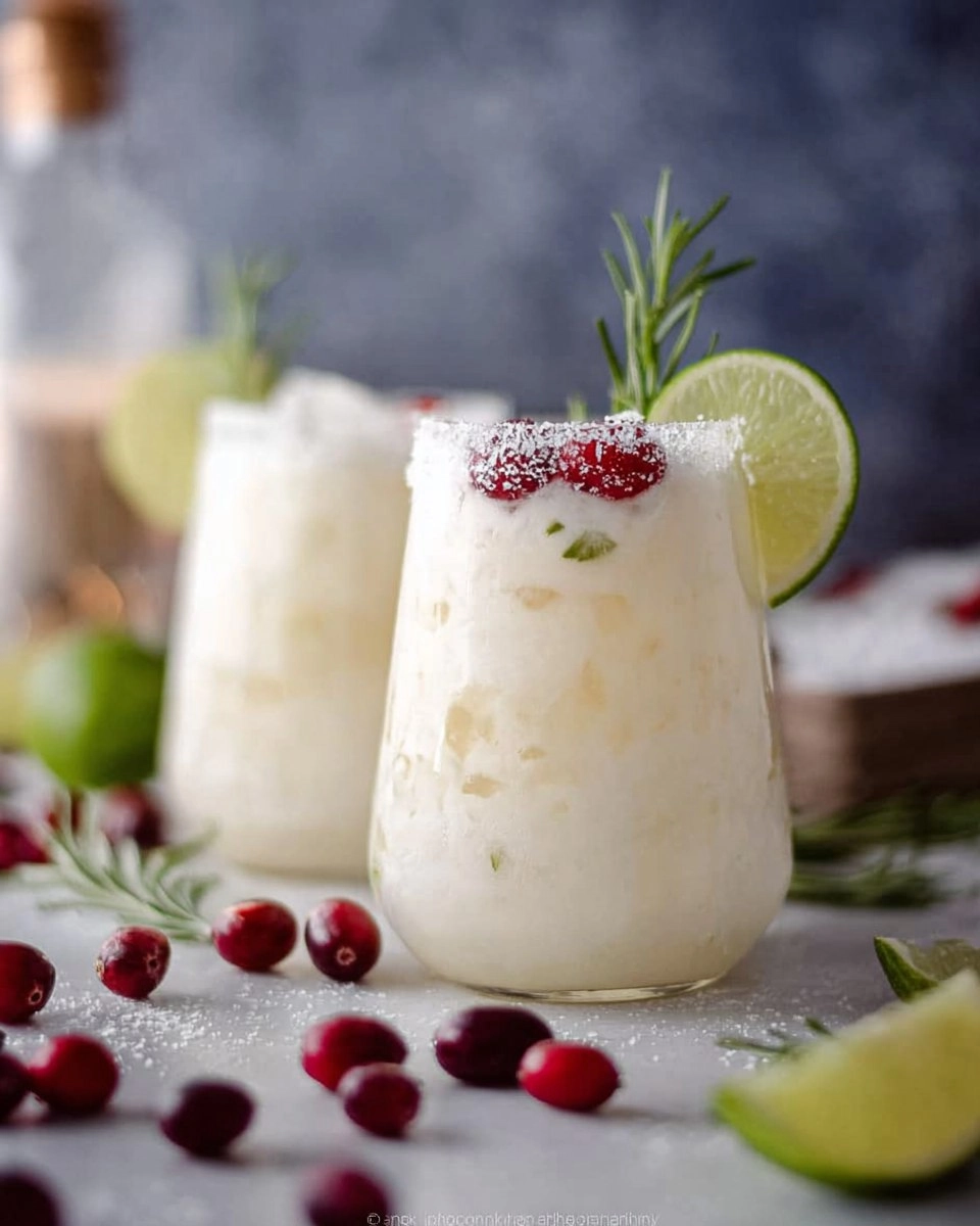 White Christmas Margarita