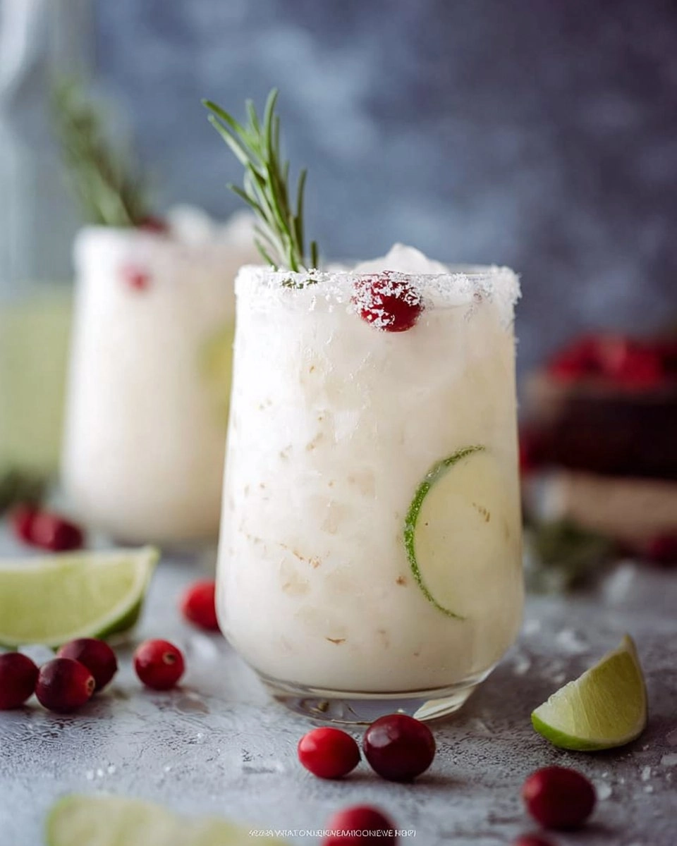 White Christmas Margarita