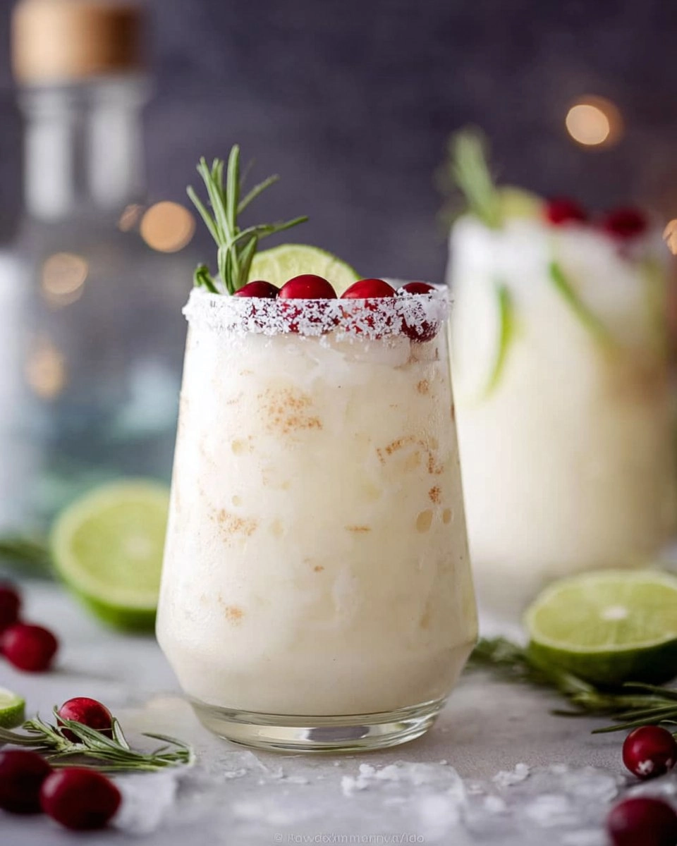 White Christmas Margarita