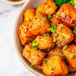 Air-Fryer-Honey-Garlic-Salmon-Bites-Recipe