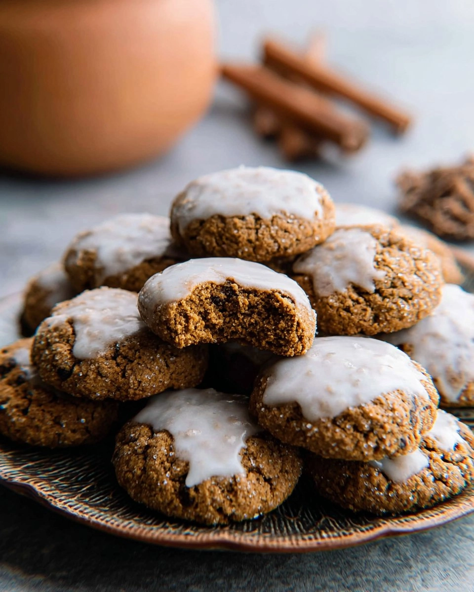 Almond Flour Ginger Molasses Cookies