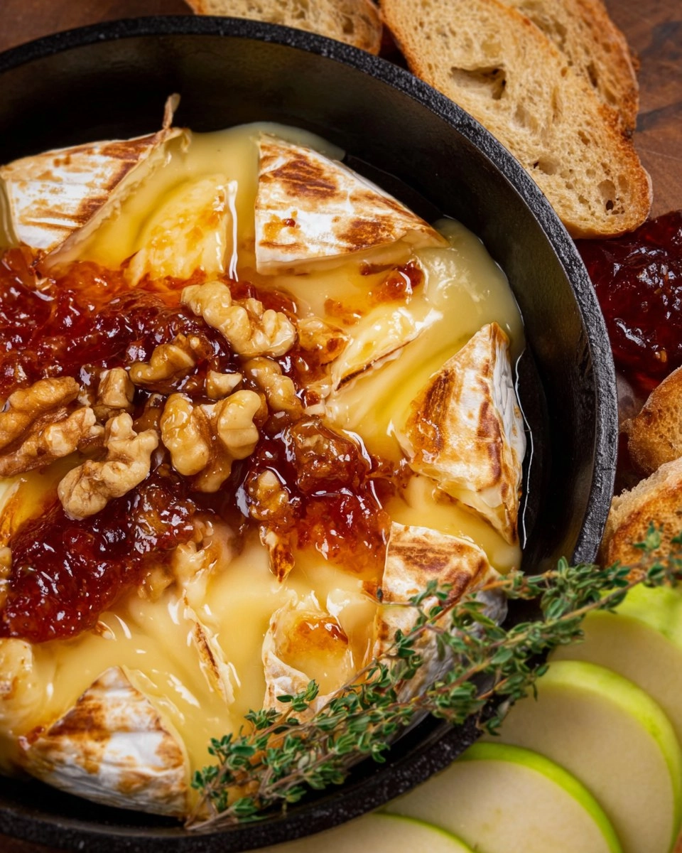 Baked Brie and Preserves