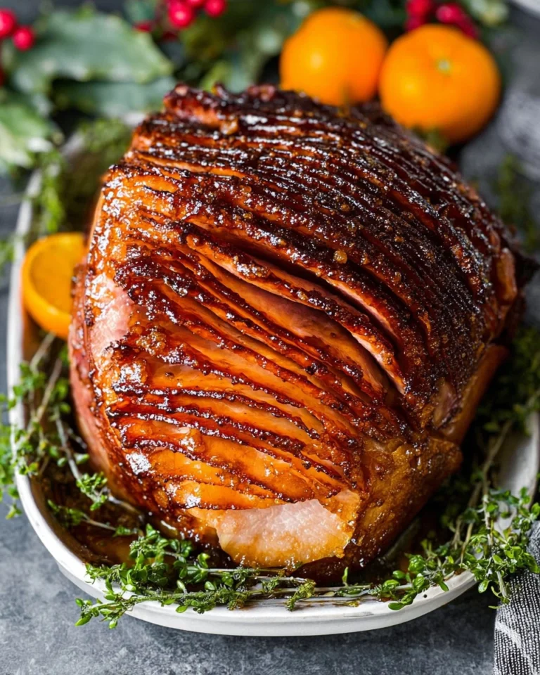 Baked-Ham-with-Brown-Sugar-Glaze-Recipe