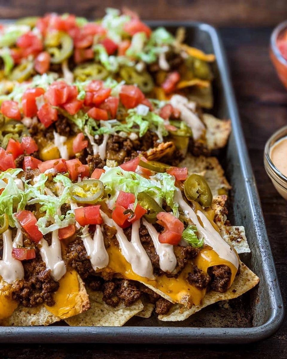 Cheeseburger Nachos