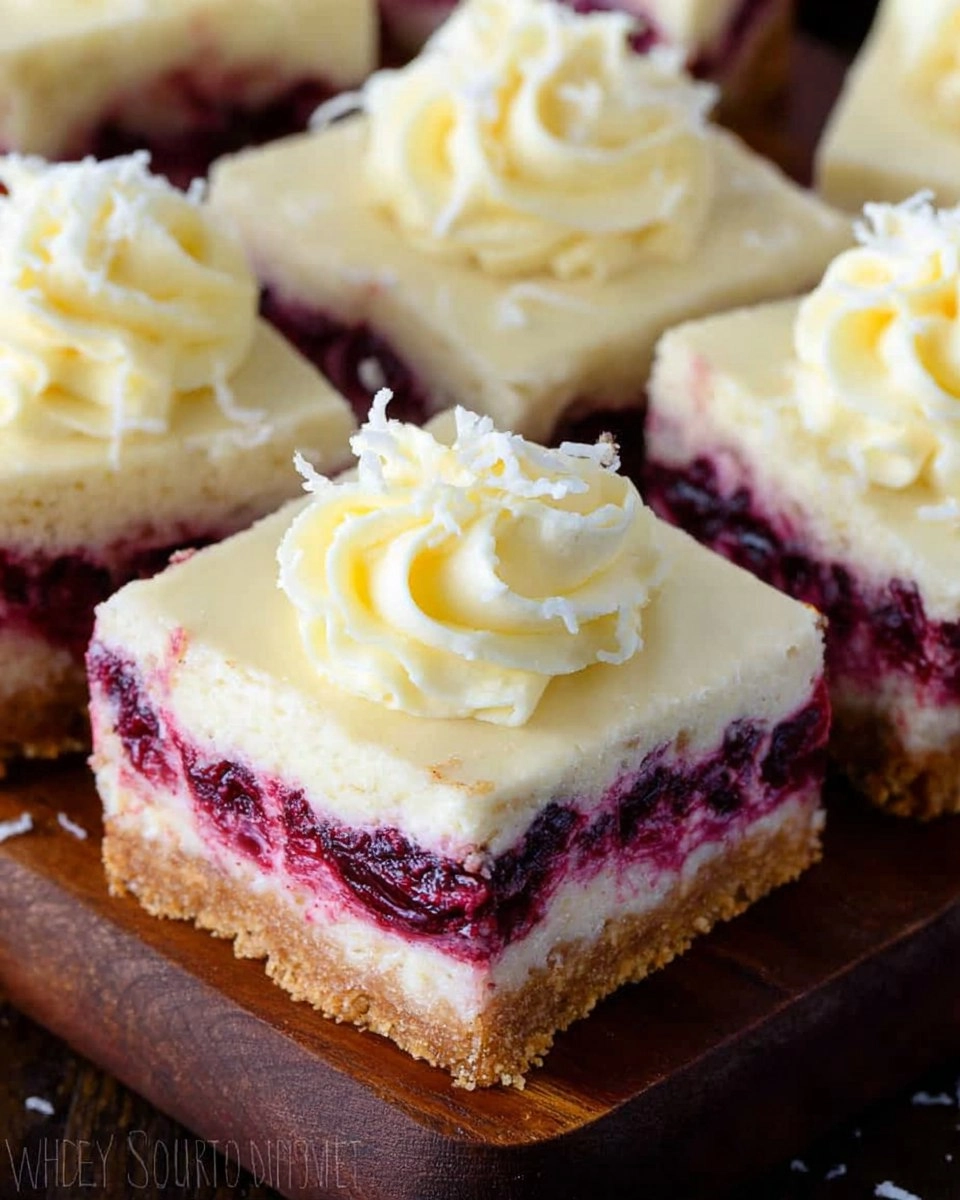 Christmas Cheesecake Bars (Cranberry White Chocolate Cheesecake Bars)