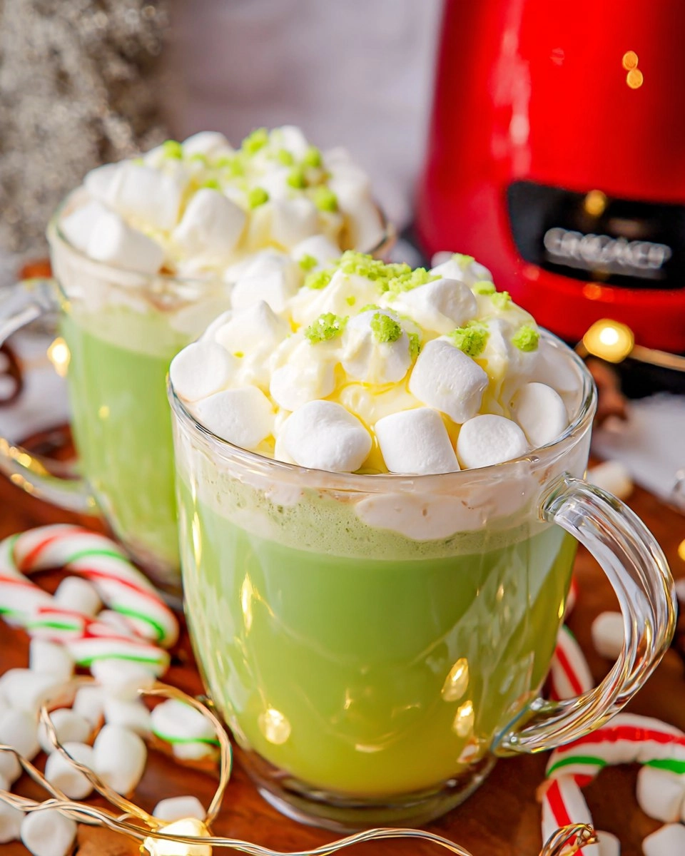 Christmas Grinch Hot Chocolate