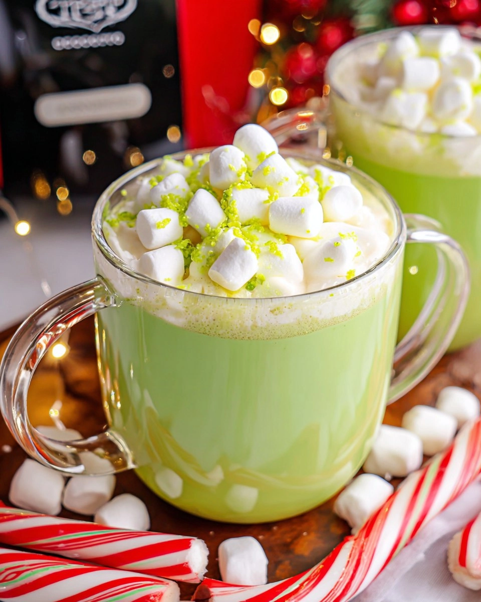 Christmas Grinch Hot Chocolate