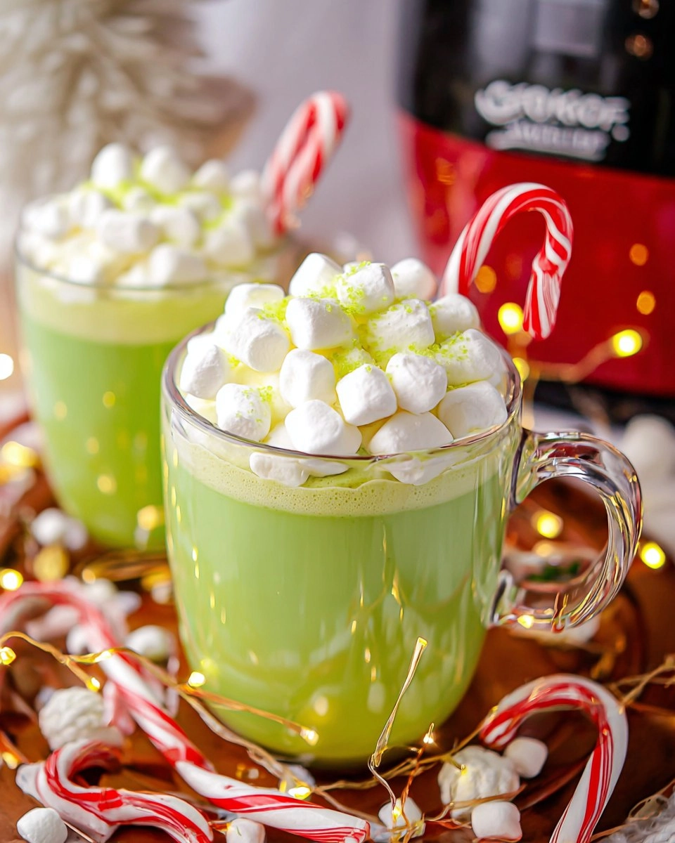 Christmas Grinch Hot Chocolate