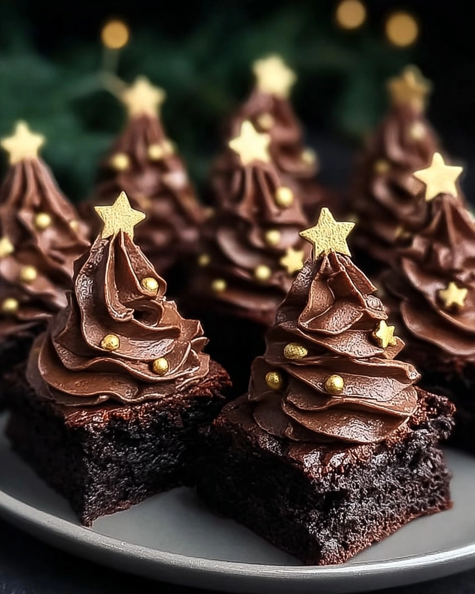 Christmas-Tree-Brownies-with-Chocolate-Buttercream-Bliss-Recipe