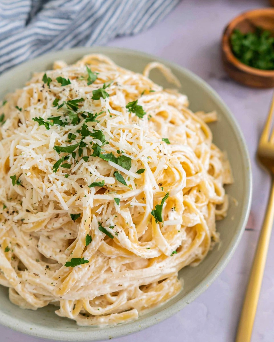 Cottage Cheese Alfredo