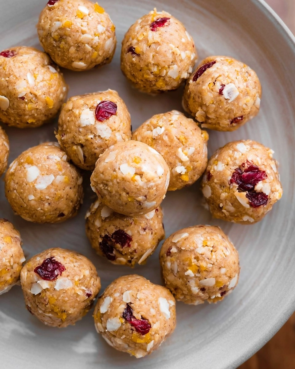 Cranberry Orange Protein Balls