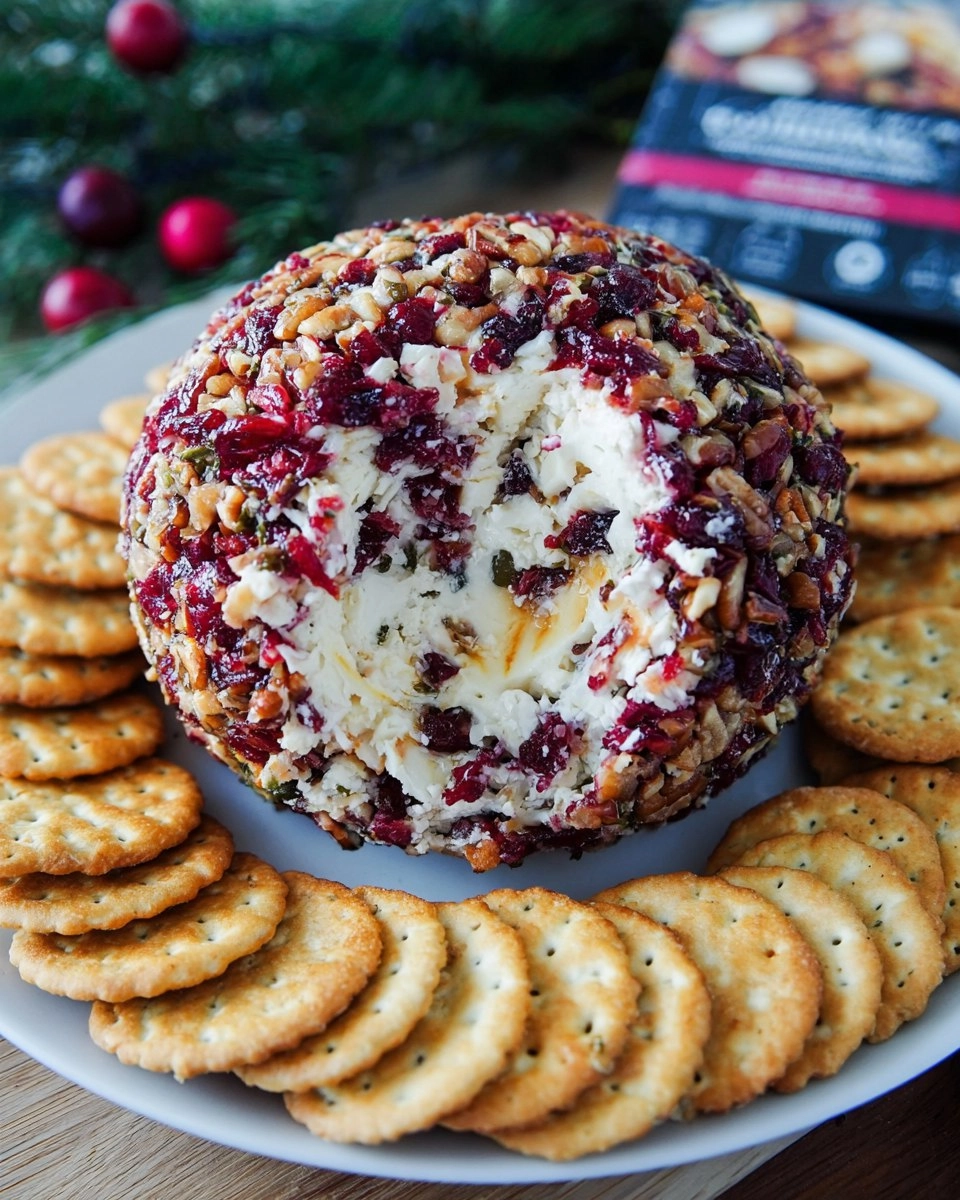 Cranberry Pecan Cheese Ball