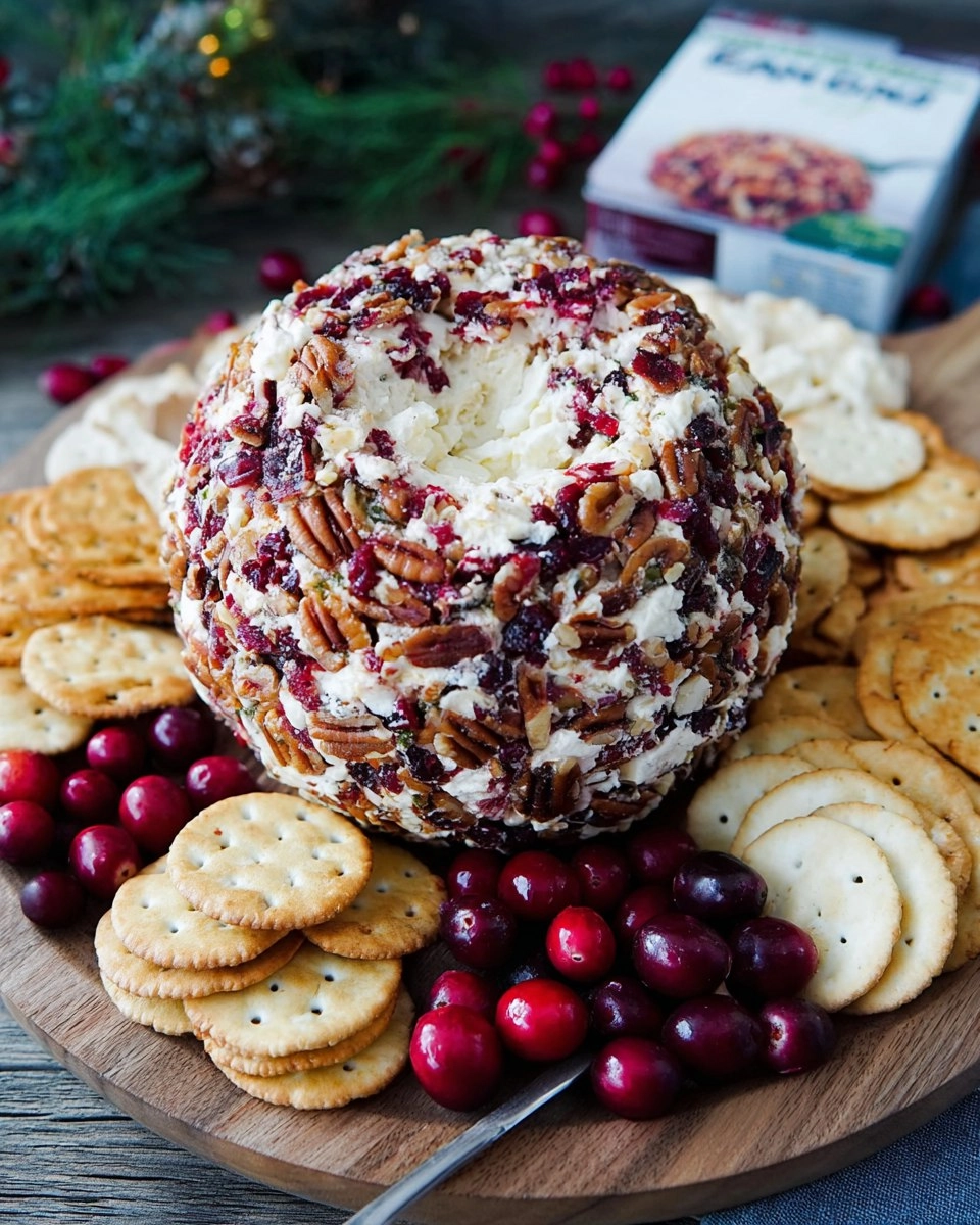 Cranberry Pecan Cheese Ball