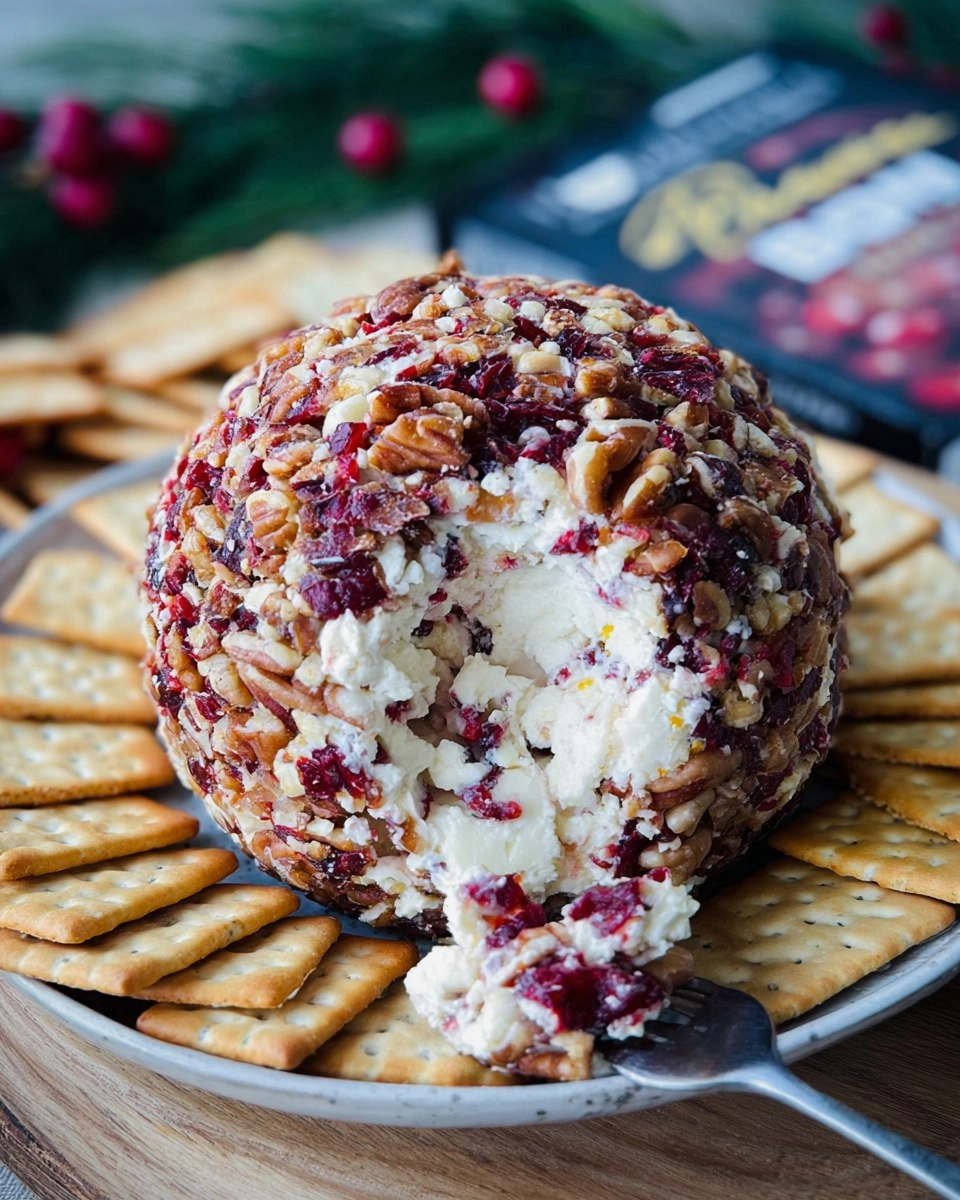 Cranberry Pecan Cheese Ball